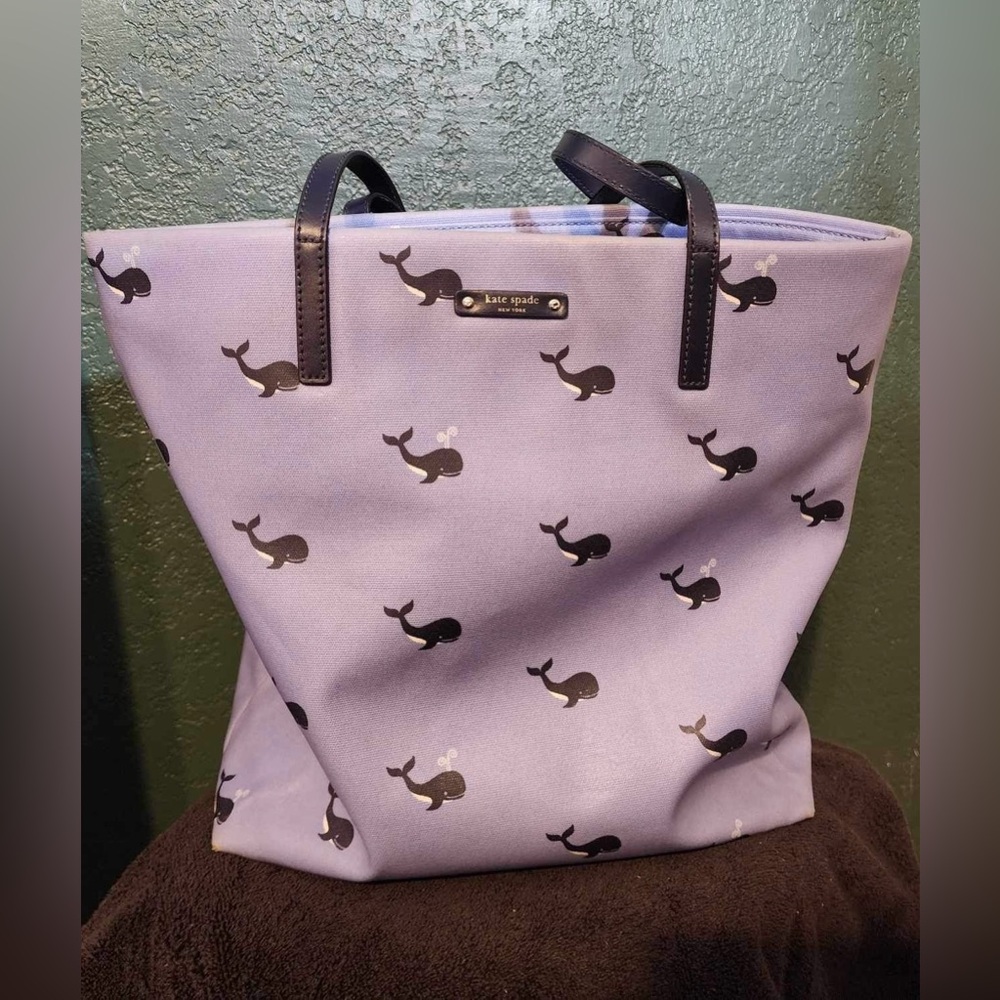 Kate Spade Whale Tote Purse Bag